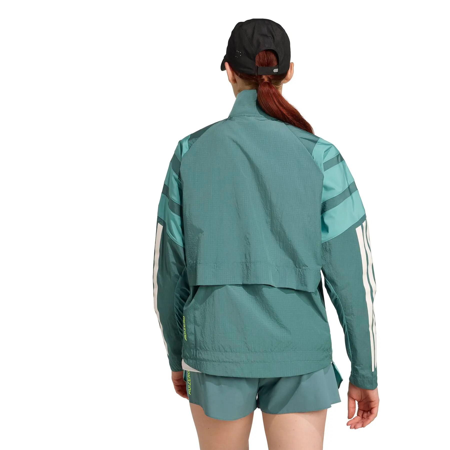 Women's full zip sweat jacket adidas Adizero Archive 3/6