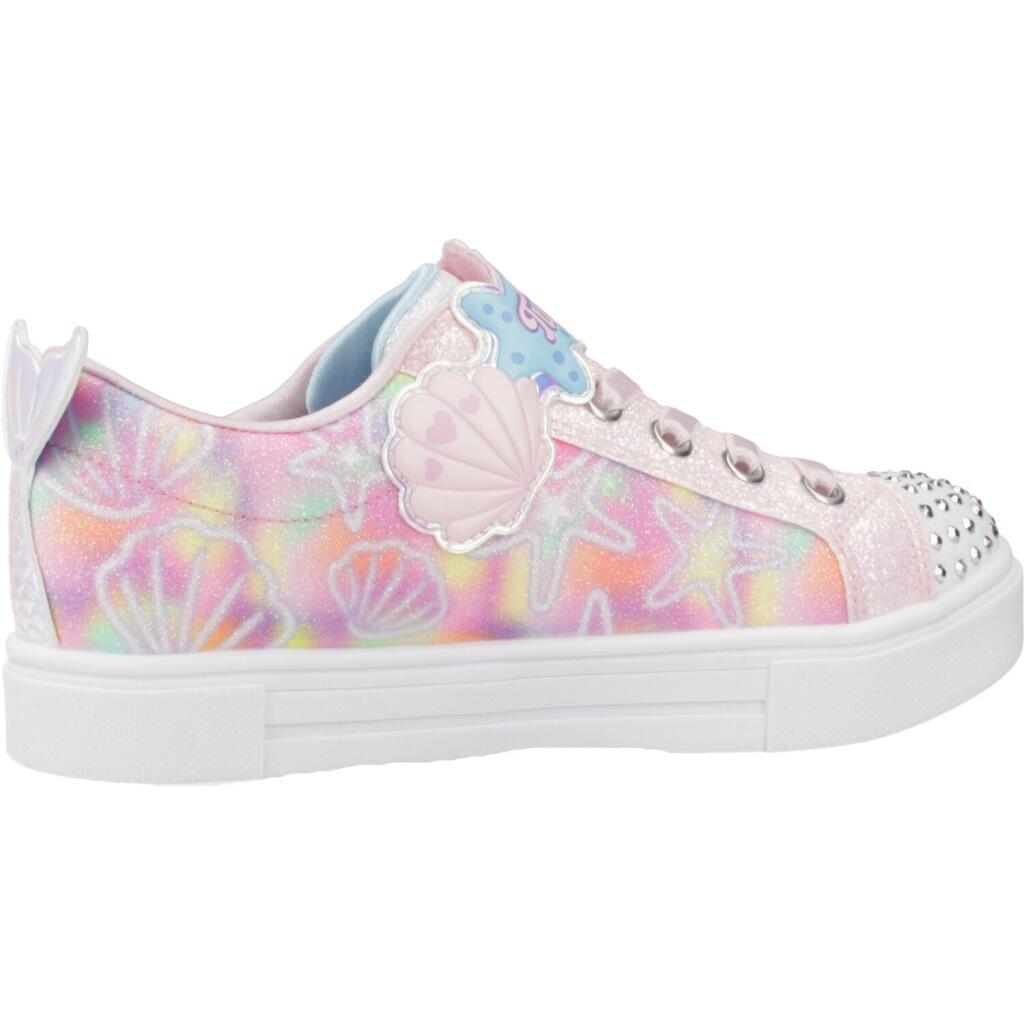 Baskets Skechers Twinkle Sparks - Und, Rose, Enfants 4/5