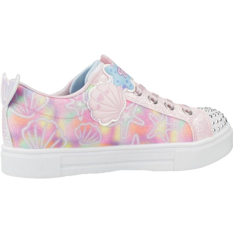 Pantofi sport copii Skechers Twinkle Sparks - Und, Roz