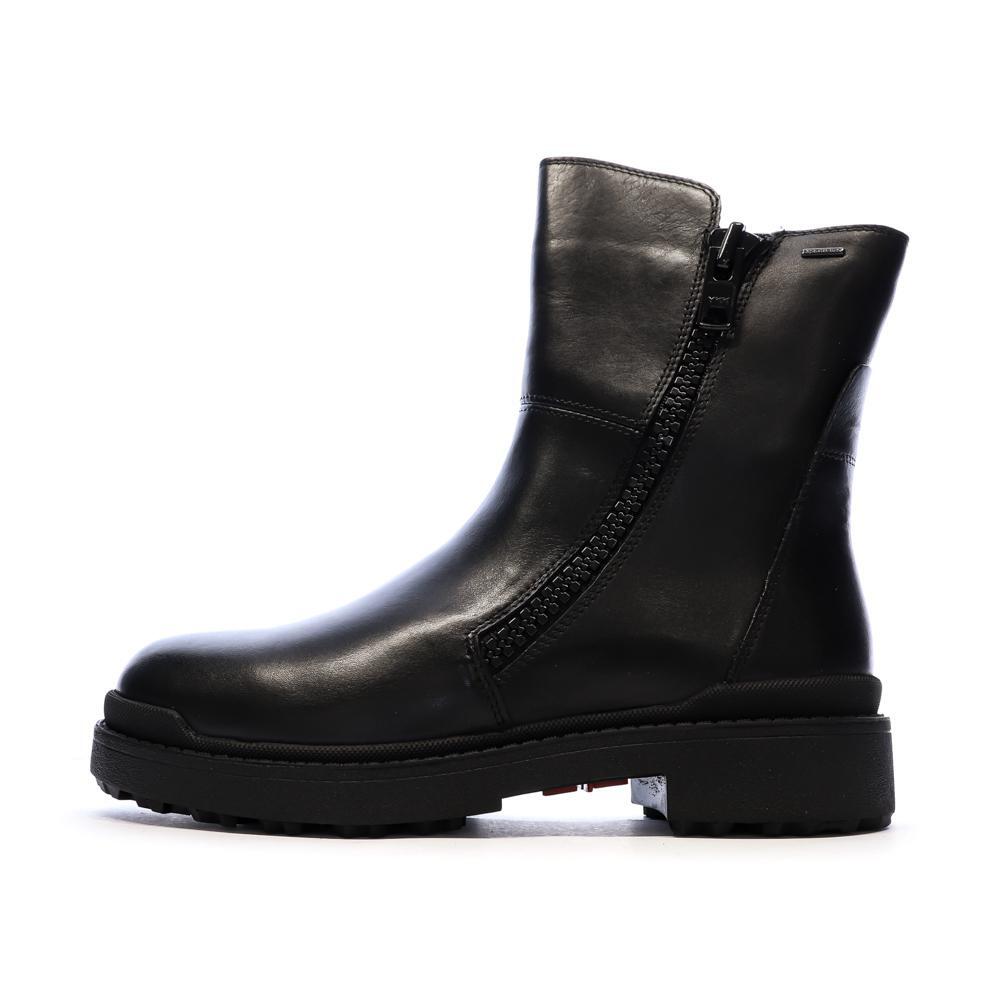 Geox Women's Nevegal Black Ankle Boots