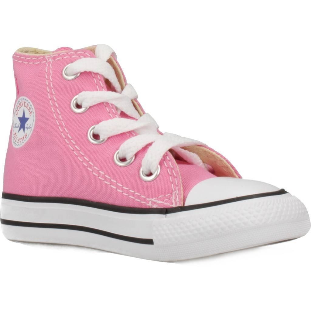 Baskets Converse Modèle Ct All Star Hi Couleur Rose 5/7