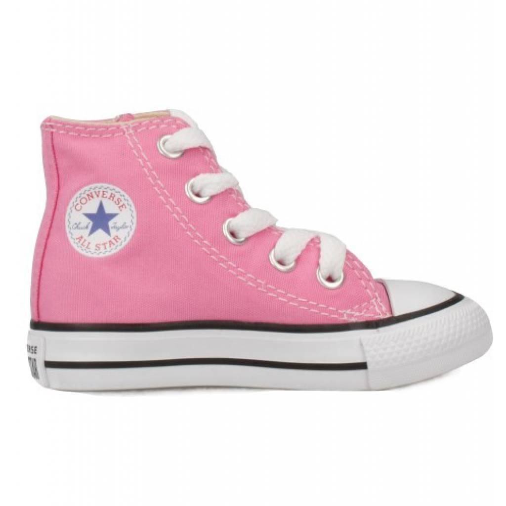 Baskets Converse Modèle Ct All Star Hi Couleur Rose 4/7