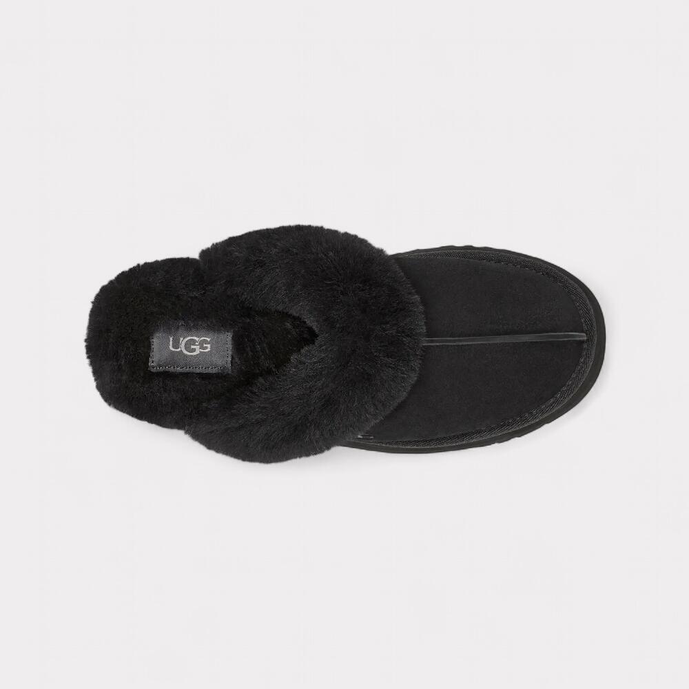 UGG Disquette Slipper - Black 5/6