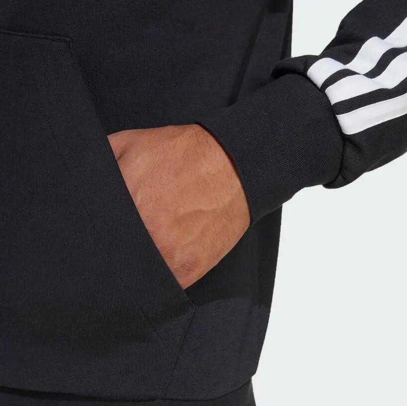 Chaqueta con capucha Essentials French Terry 3 bandas 7/9