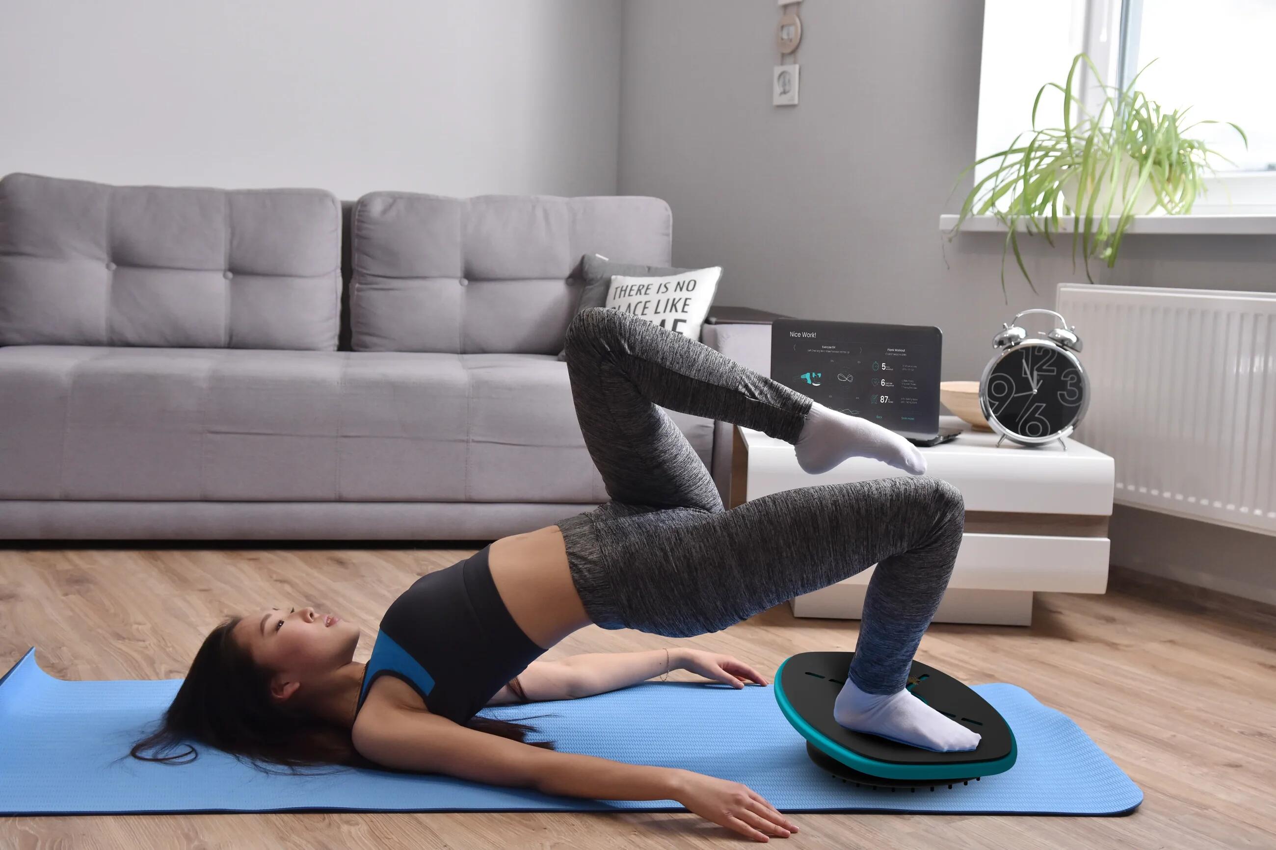 GoBalance Sport Pedana di Equilibrio Interattiva | 12+ Giochi, App Fitness 6/8