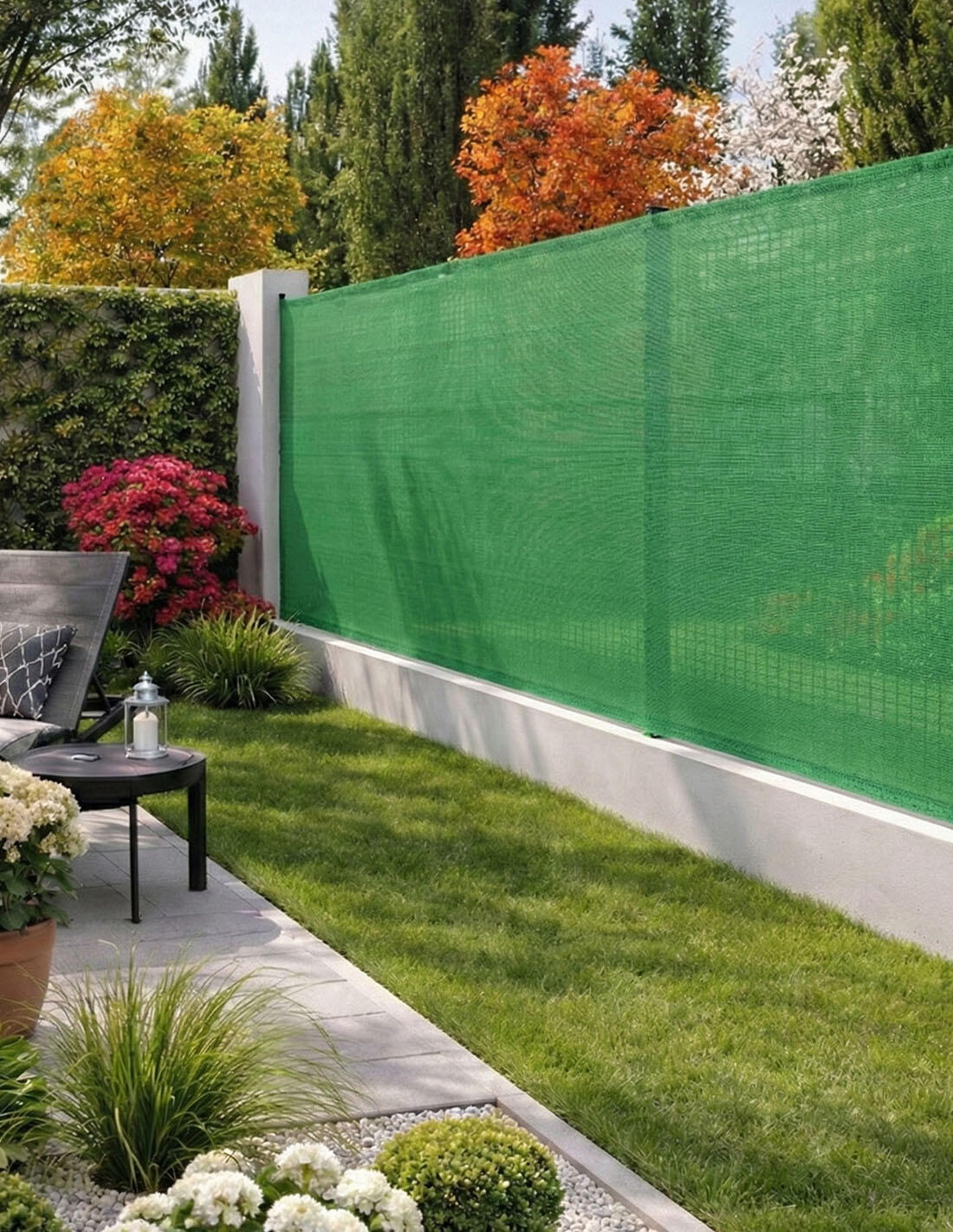 Malla de Ocultación 110g/m² Premium | So JARDIN202 Verde 1 x 50 metros 3/5