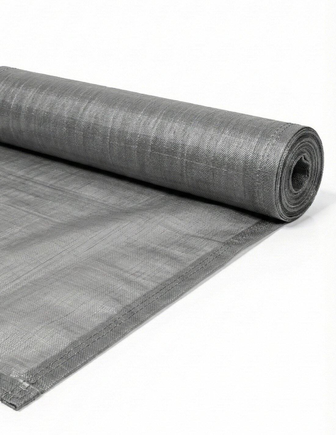 Malla de Ocultación 110g/m² Premium | So JARDIN202 Gris Metalizado 2 x 20 metros 4/5