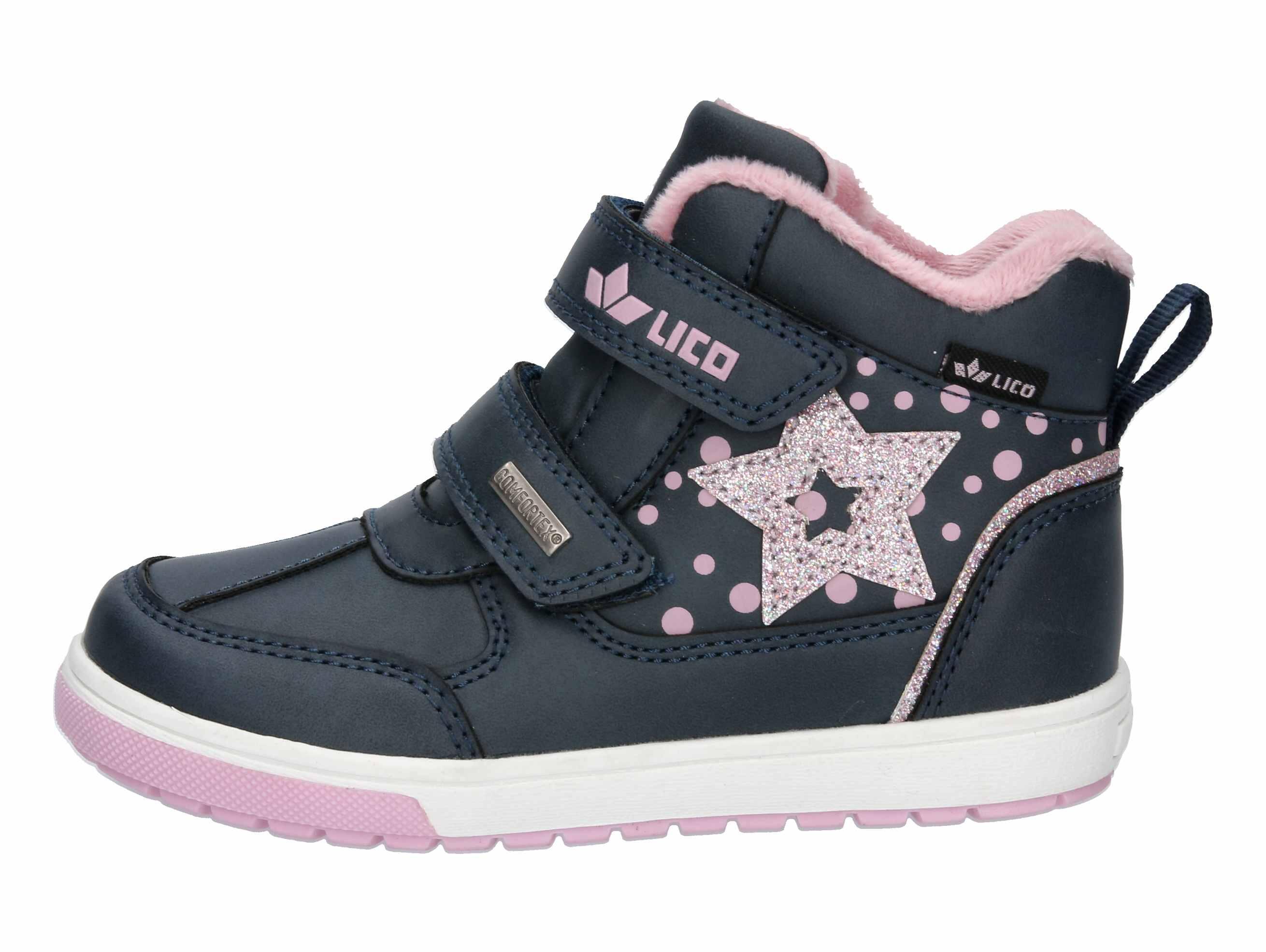 LICO Adela V Bottines d'hiver filles Velcro 2/6