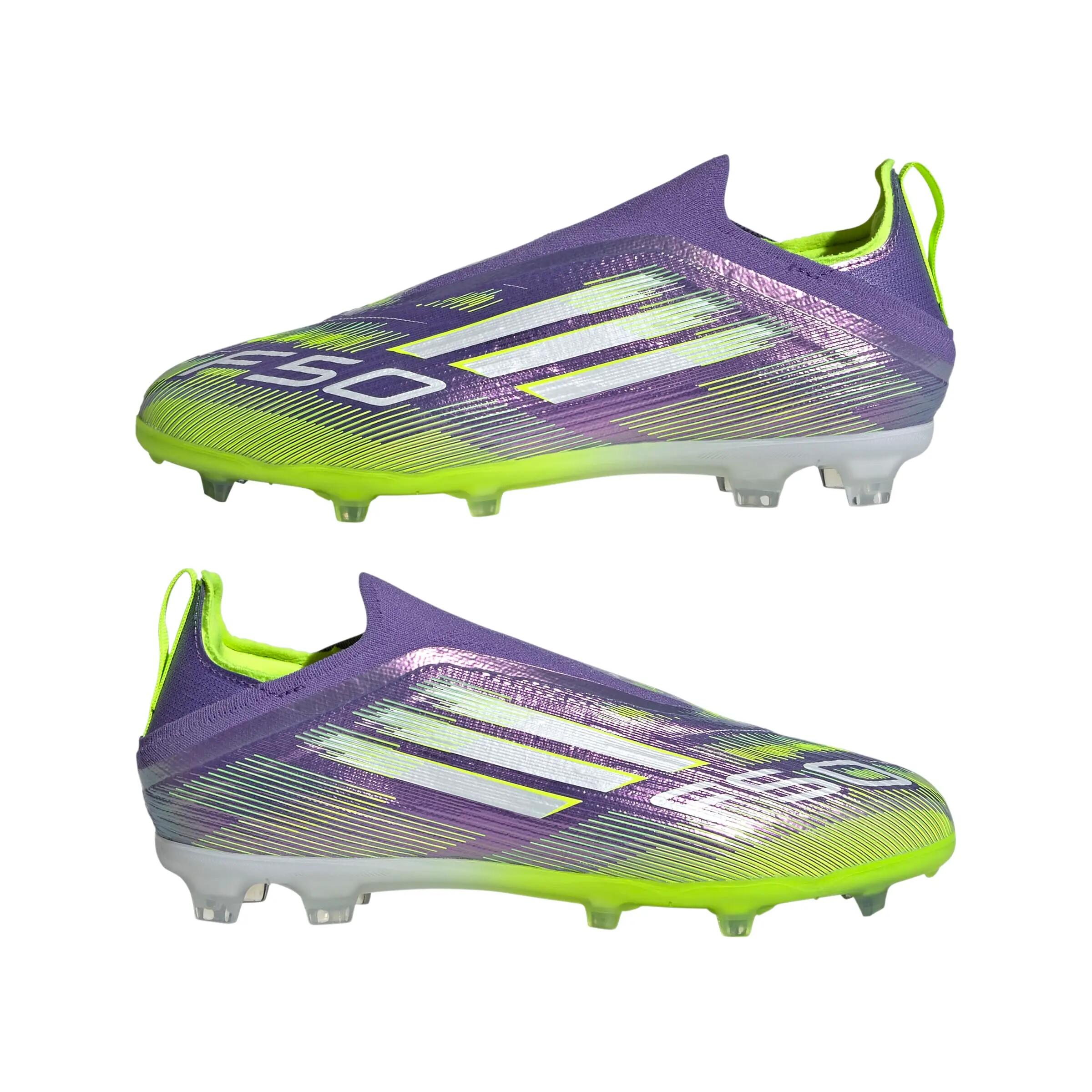 Football boots without laces for children adidas F50 Elite FG 3/7