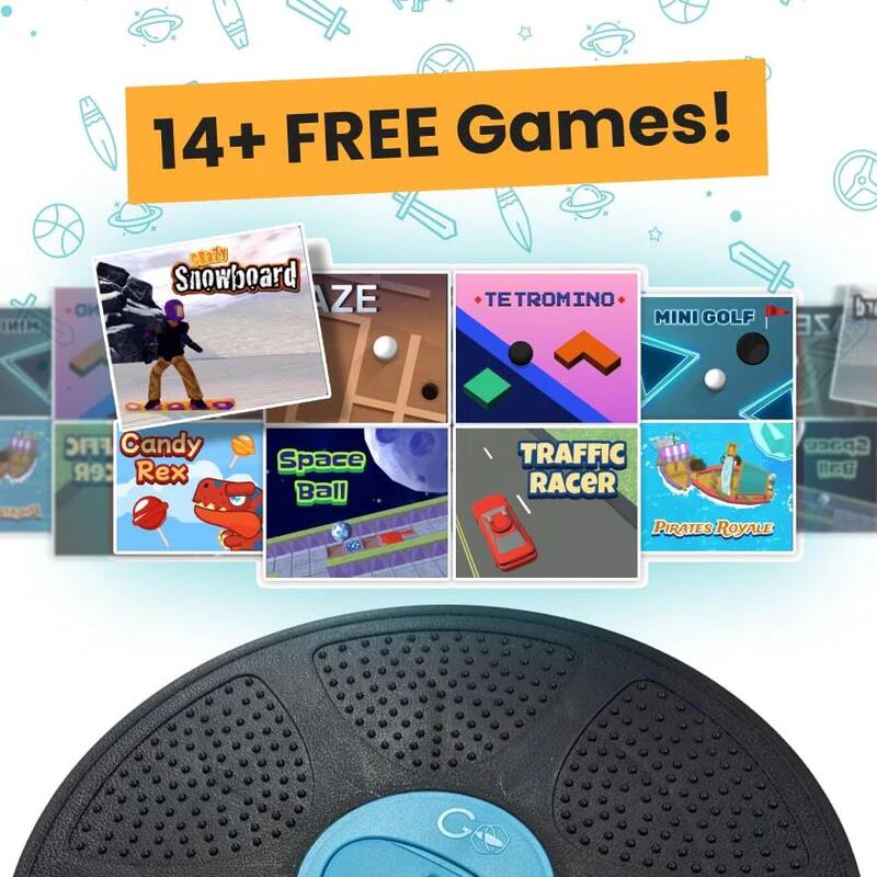 GoBalance Play Balance Board Interattiva | Equilibrio, Core & Gaming Bluetooth 6/7