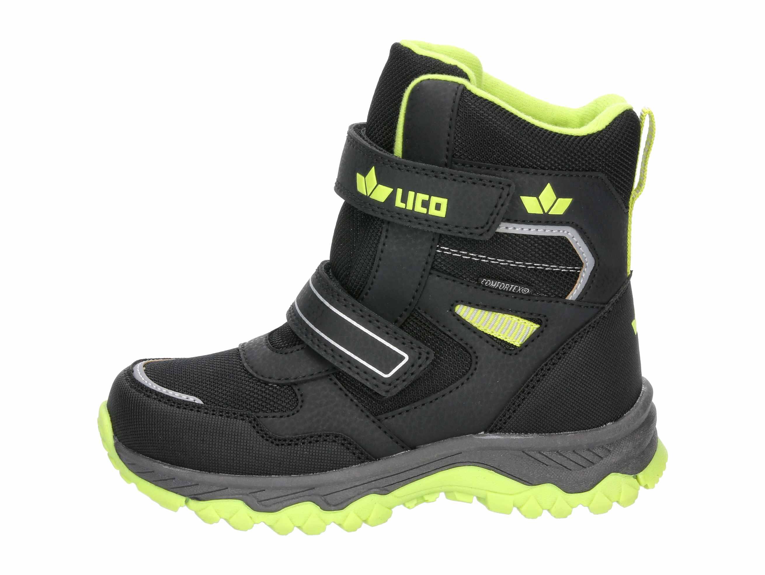 Bottes hiver LICO Branko V enfants, doublure chaude, velcro 2/6