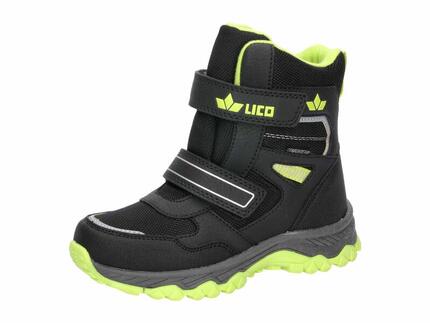 LICO Branko V Winterboot Kinder, warm gefüttert, Klettverschluss
