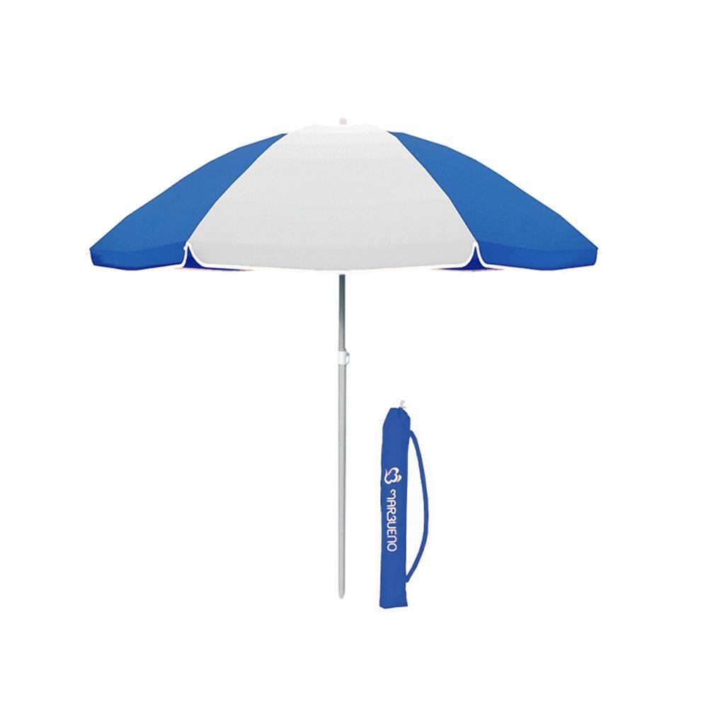 Sombrilla Marbueno Oxford 240 cm para Jardín y Playa 2/2