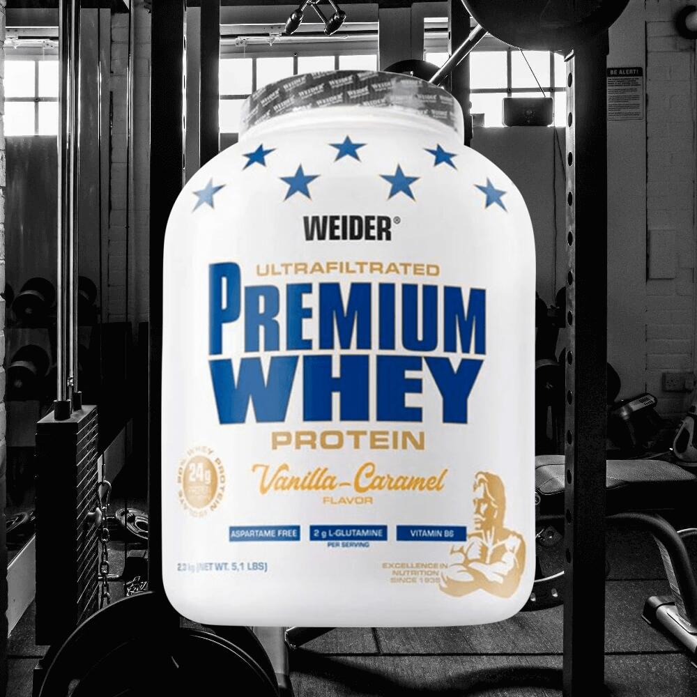 Weider Premium Whey (2300g) Vanilla Ice Cream - Proteine 2/3