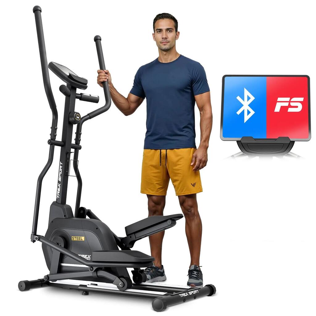 Елиптичен тренажор STEEL TX-700CT магнитен до 125 кг