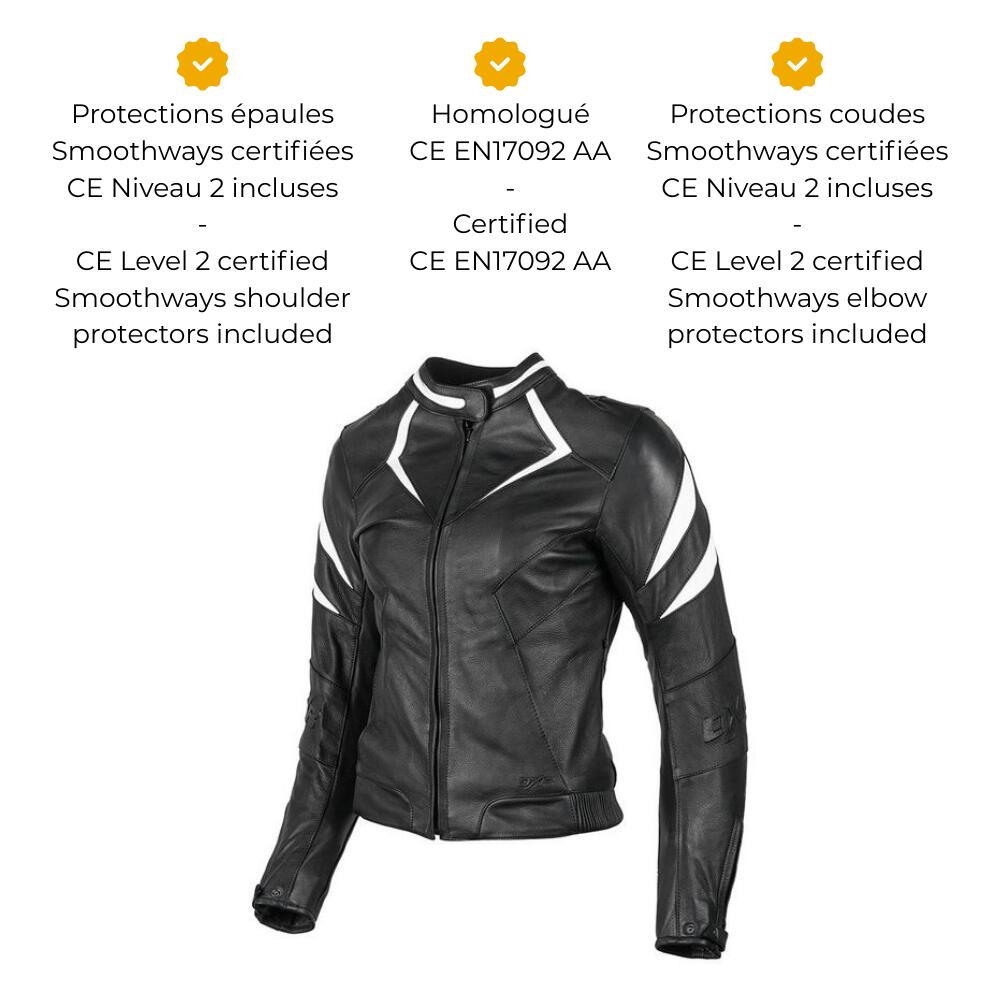 Blouson Moto FEMME Certifié | DIVA RACER MOTOBLOUZ 3/7