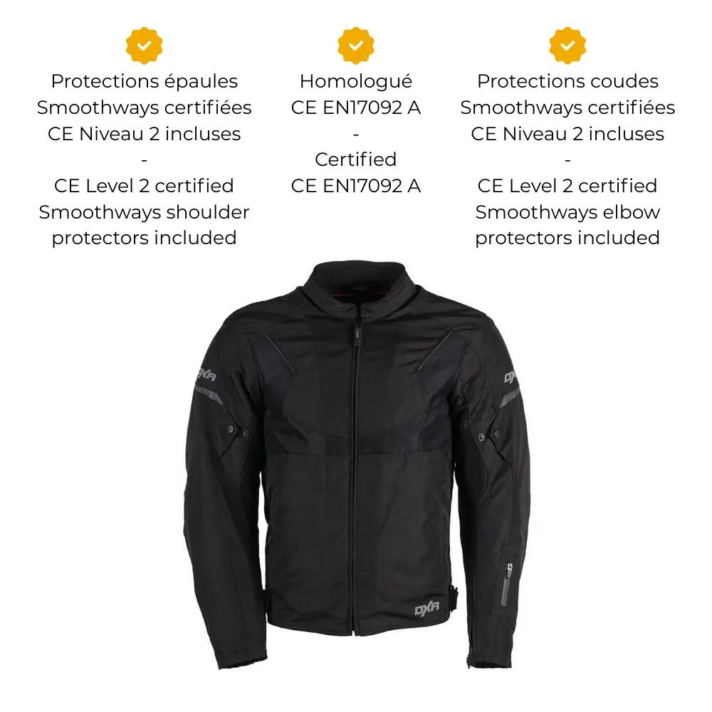 Blouson moto homme certifié | STROKE AIR 3 IN 1 5/7
