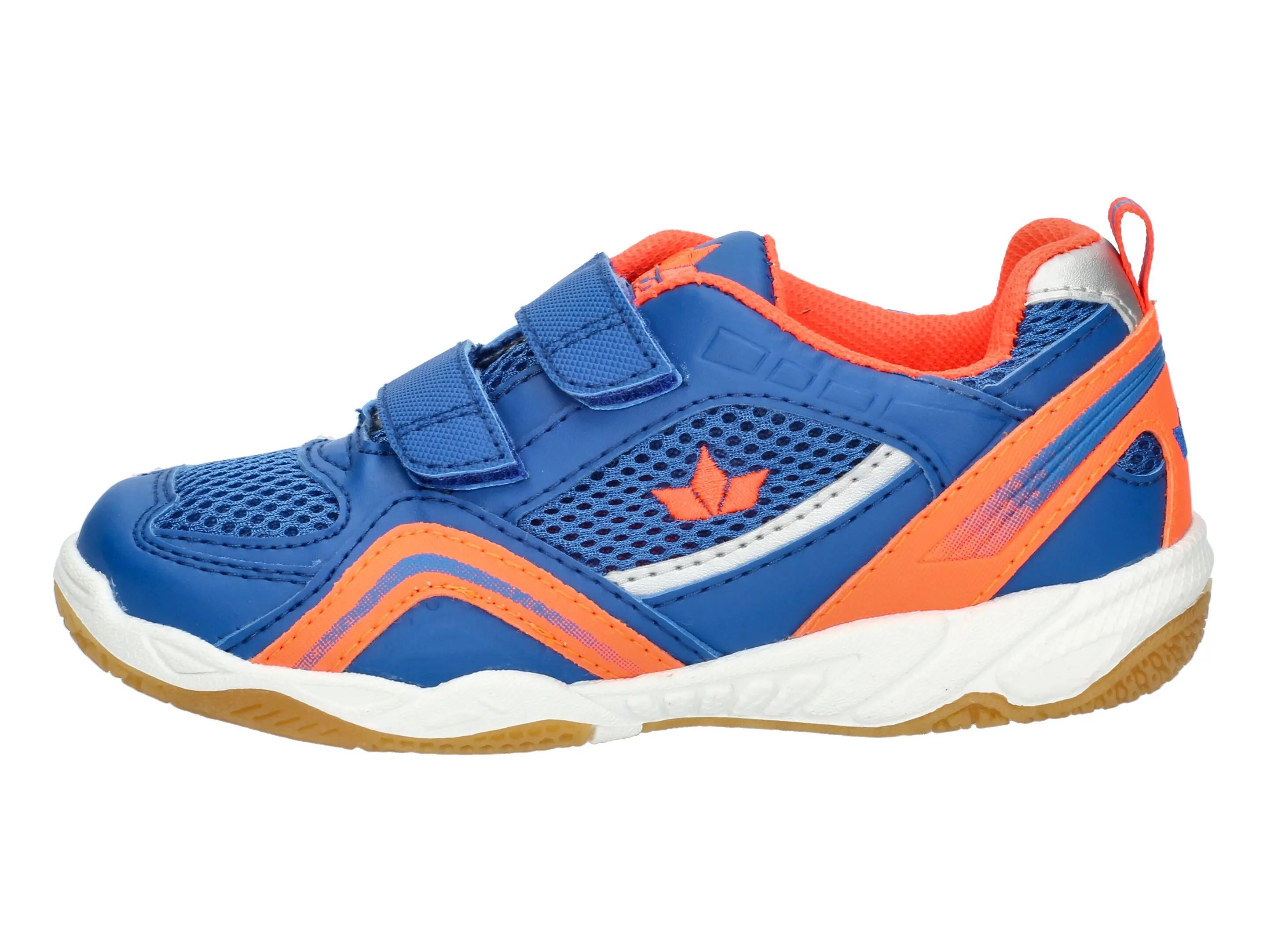 Chaussures - gym - filles - velcro, respirantes - v - bleu 2/6