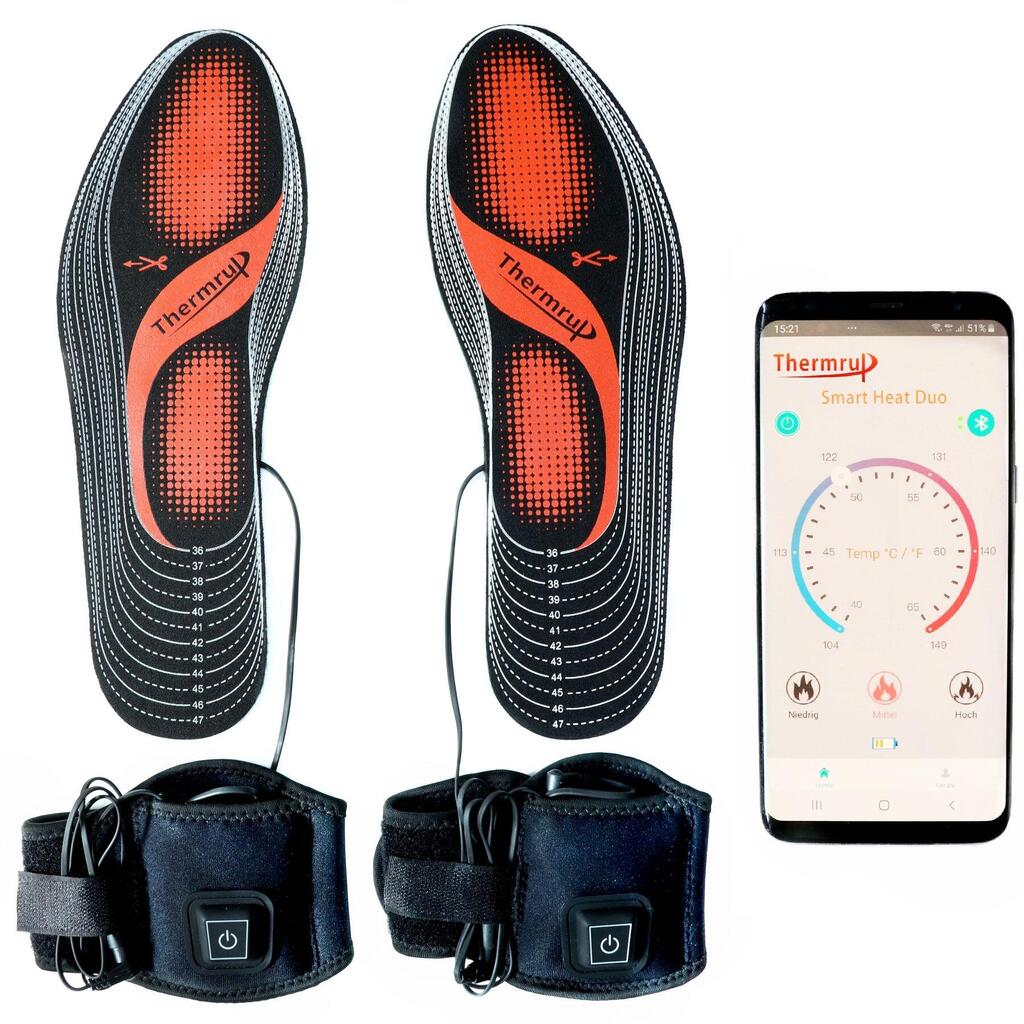 Smart Heat Far Infrared Heated Insoles with Bluetooth