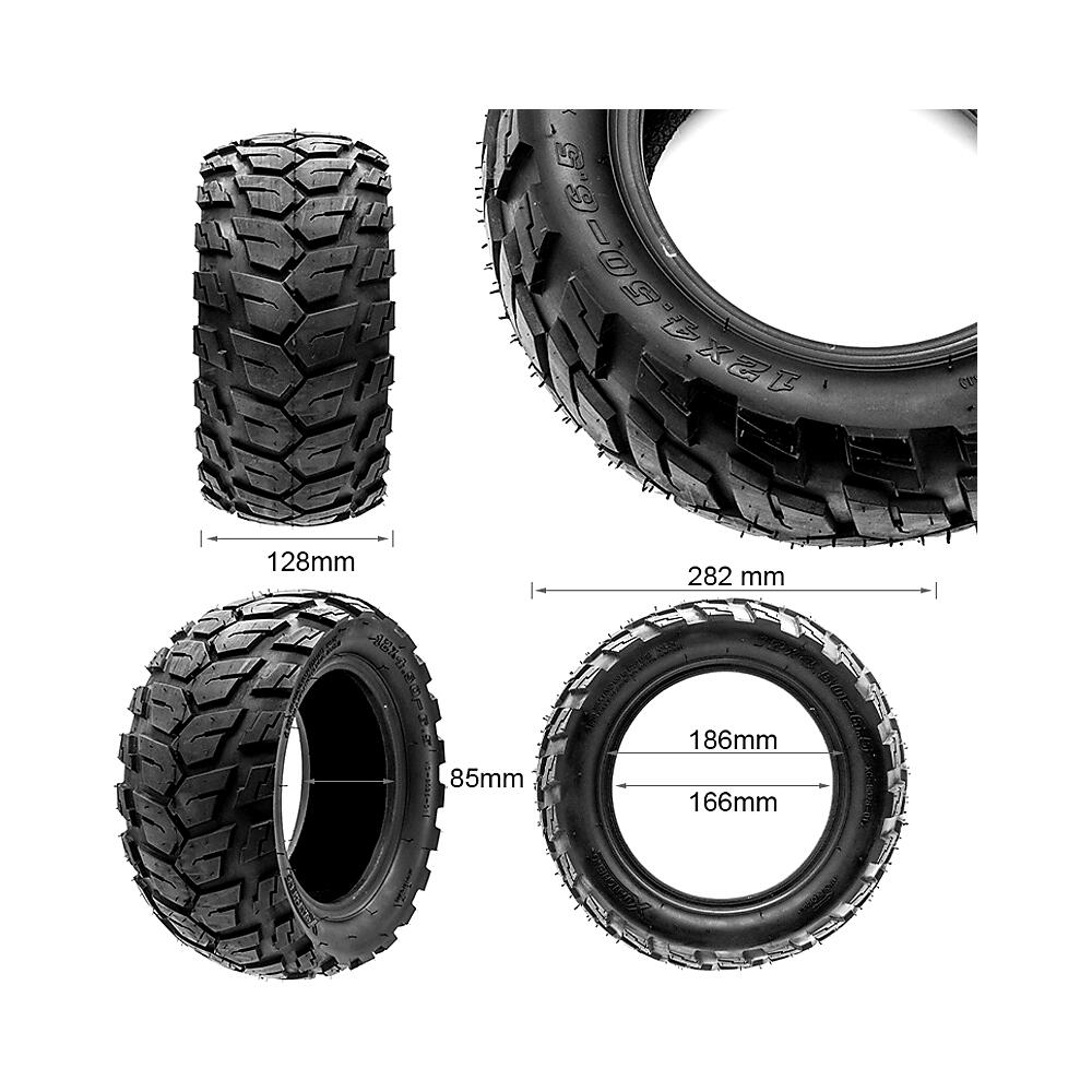 Neumático Tubeless Offroad 12x4,5-6,5 para Patinete Eléctrico 5/5