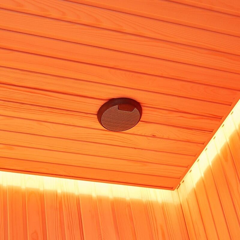 Sauna Boreal® Siberia 165 - 4 places - 165*165*210 6/7