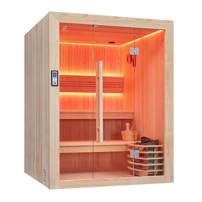 Sauna Boreal® Siberia 165 - 4 places - 165*165*210 5/7