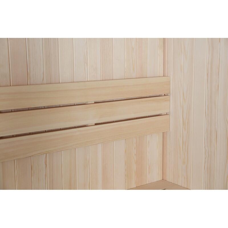 Sauna d'angle Boreal® Evasion Baltik 5 places - 180x180x210 cm 6/7