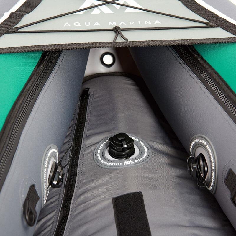 Kayak gonflable 1 place Aqua Marina Laxo 285 – balades lac & rivière 5/7