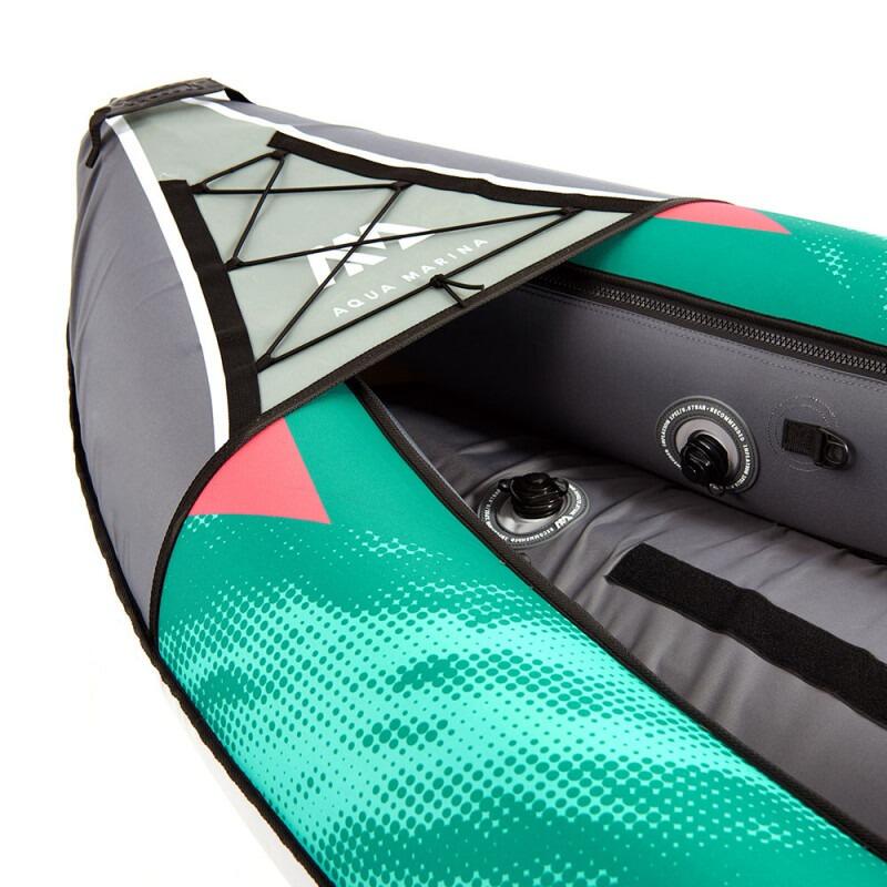 Kayak gonflable 1 place Aqua Marina Laxo 285 – balades lac & rivière 7/7