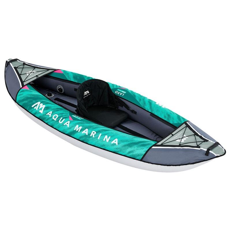 Kayak gonflable 1 place Aqua Marina Laxo 285 – balades lac & rivière 6/7