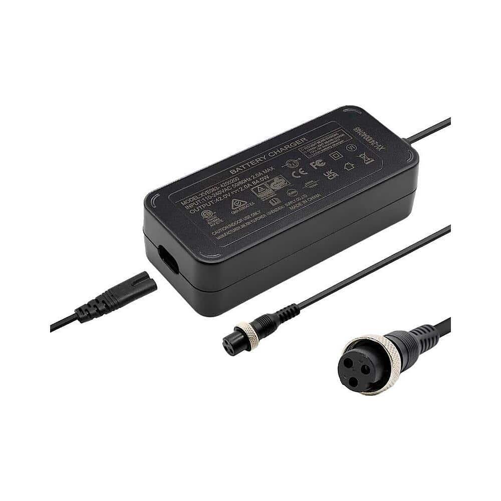 Cargador 36V 2A con Conector GX16 para Patinete Eléctrico 2/3