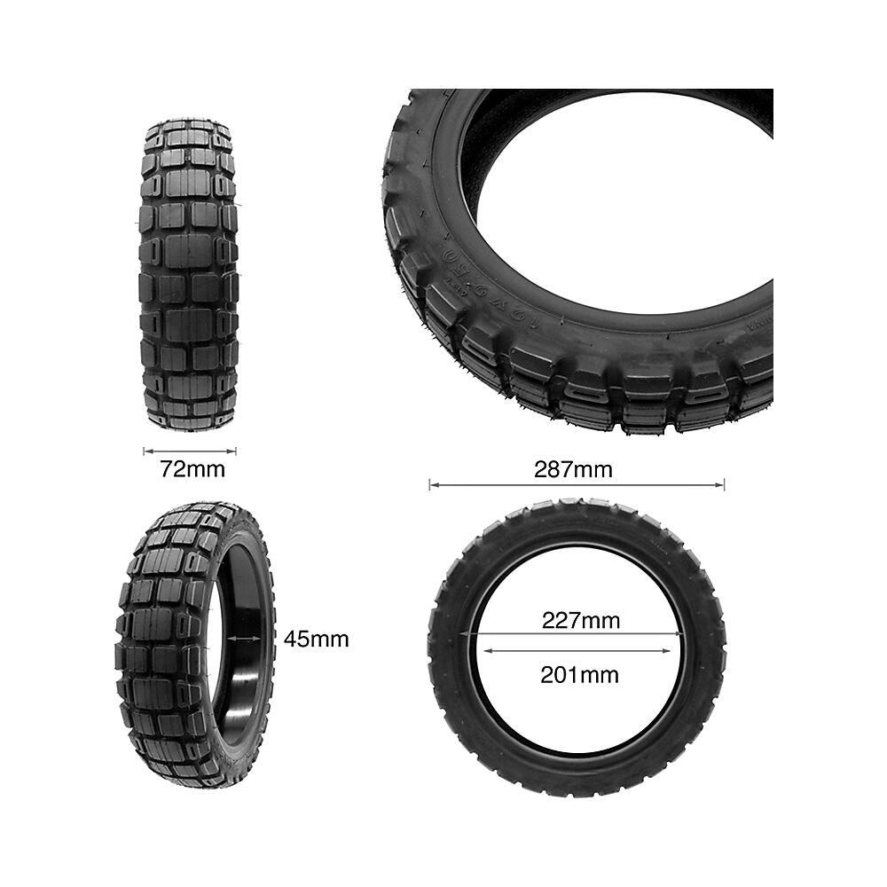 Neumático Tubeless 12x2,5 CY416 con GEL para Patinete Eléctrico 2/5