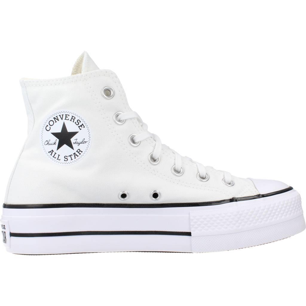 Calçado Converse Chuck Taylor All Star Lift Hi, Branco, Mulheres 4/7