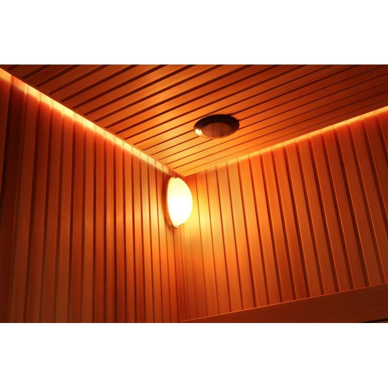 Sauna Boreal® Evasion 130 - sauna de luxe en cèdre rouge 2 personnes 5/7