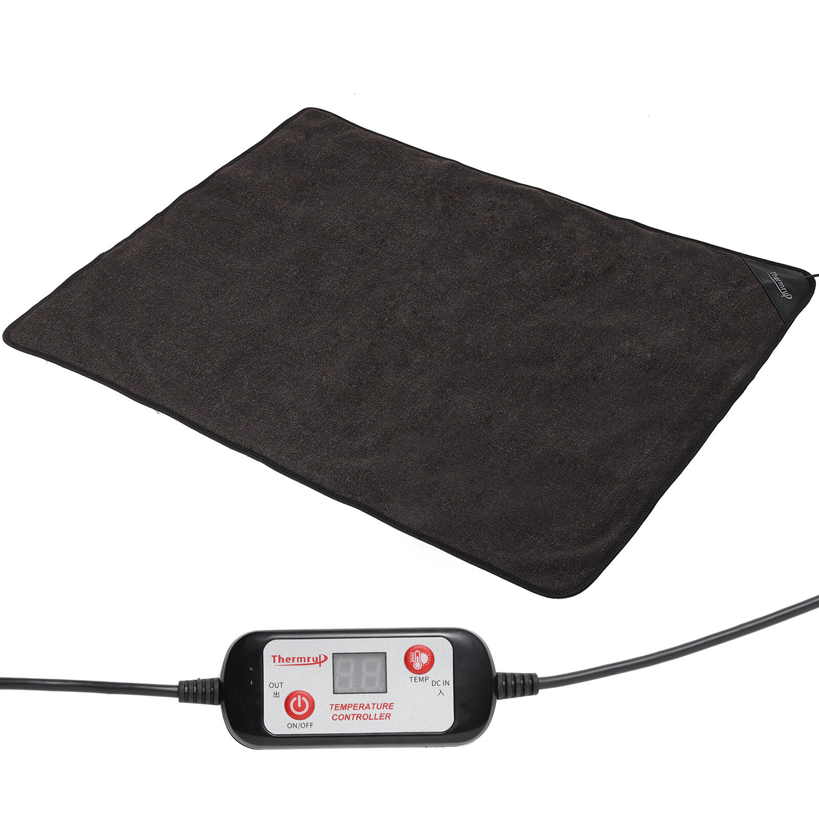 Ver-infrarood verwarmd kussen onderdeken 60x80cm voor kamperen 3/4