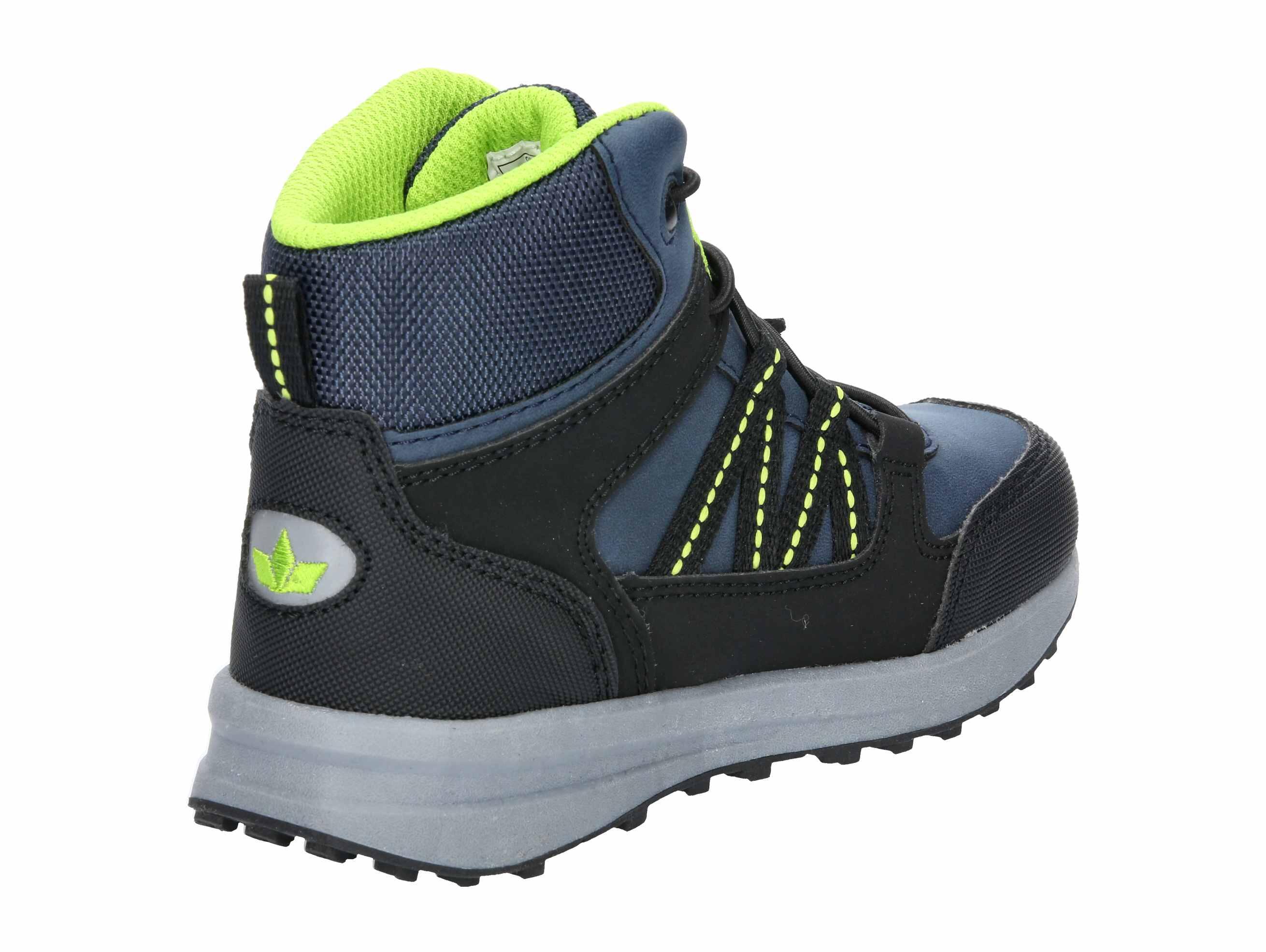 LICO Selfoss Boys' Waterproof Winter Boots with Quick-Lace and Side Zip 4/6