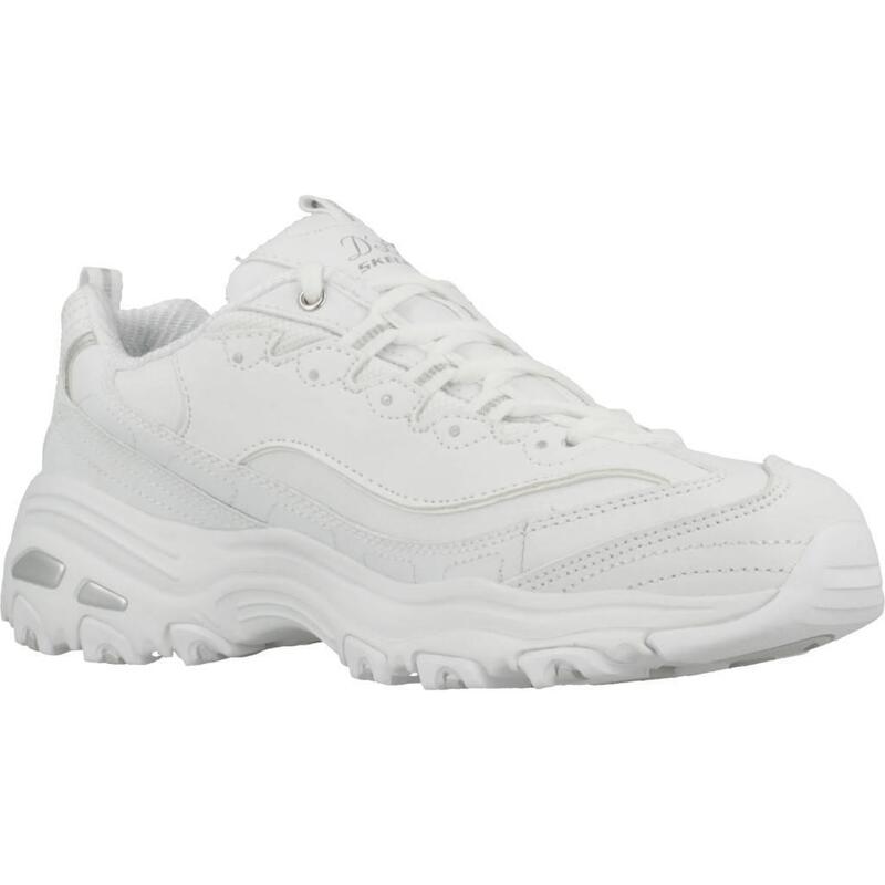 Pantofi sport femei Skechers DLites Fresh Start, Alb