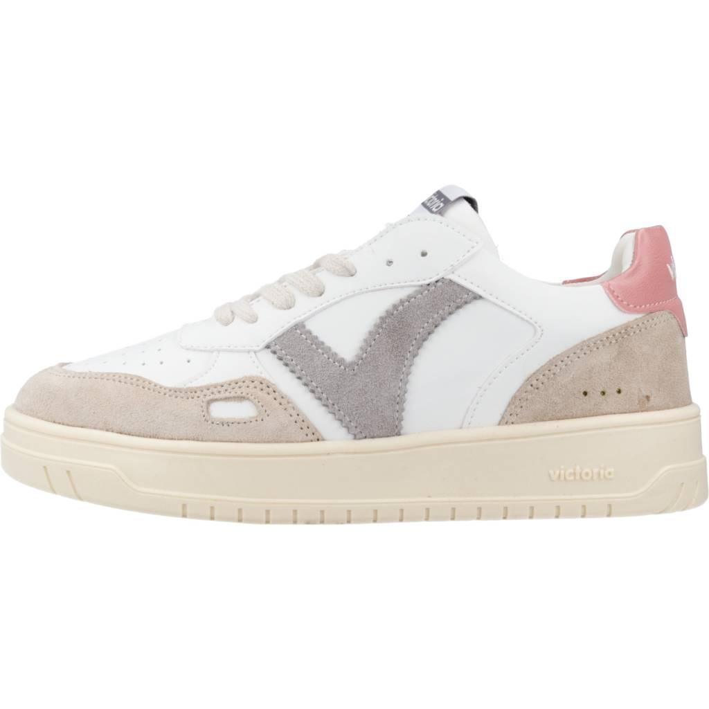 Chaussures Deportivas Mujer Victoria SEUL EFECTO PIEL & SERRAJE Rose 2/6