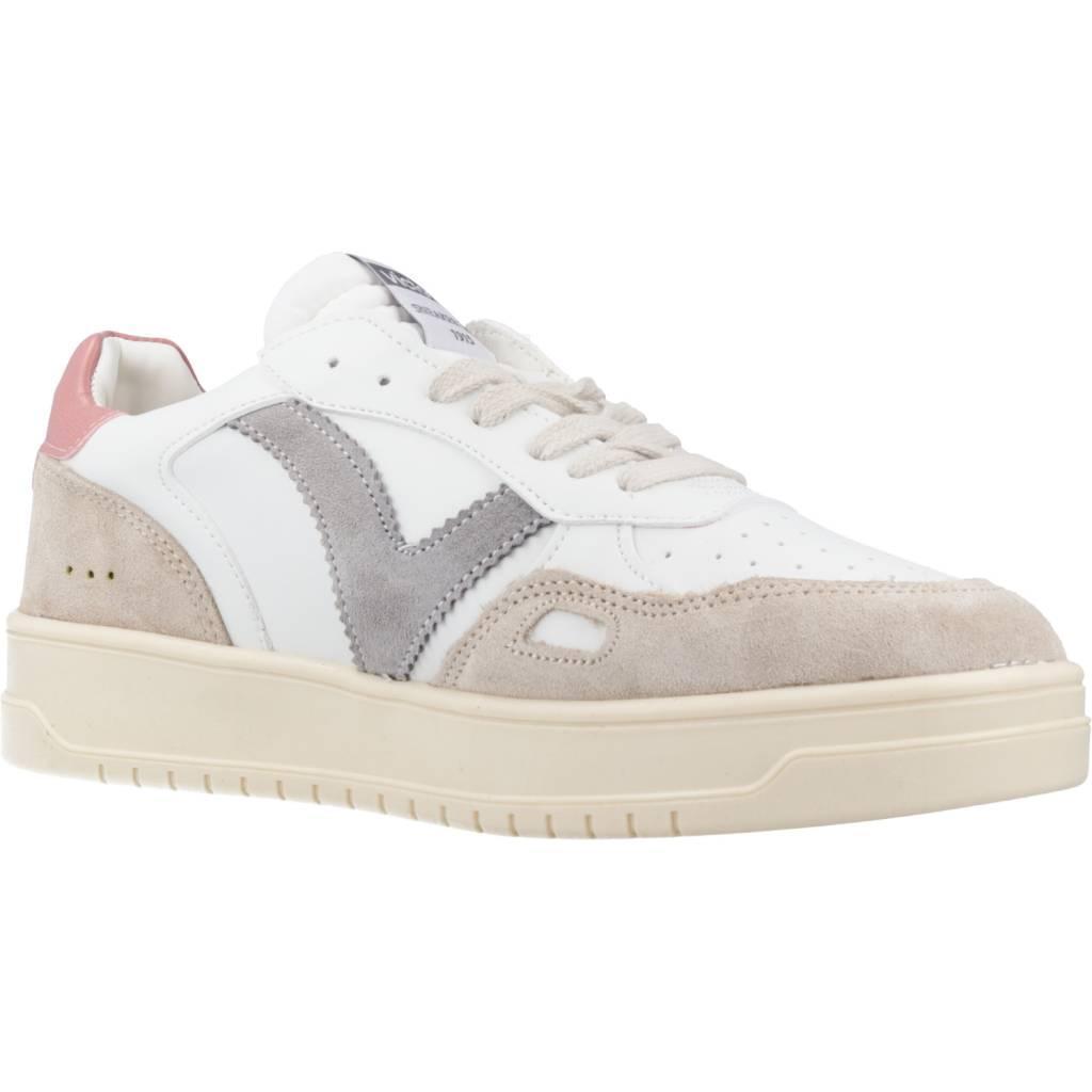 Chaussures Deportivas Mujer Victoria SEUL EFECTO PIEL & SERRAJE Rose 5/6