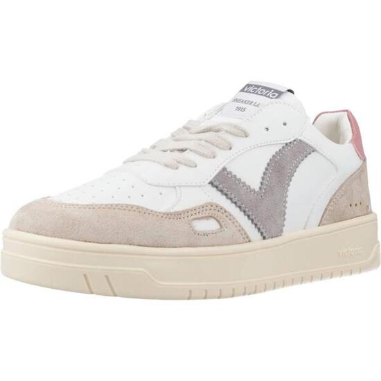 Chaussures Deportivas Mujer Victoria SEUL EFECTO PIEL & SERRAJE Rose