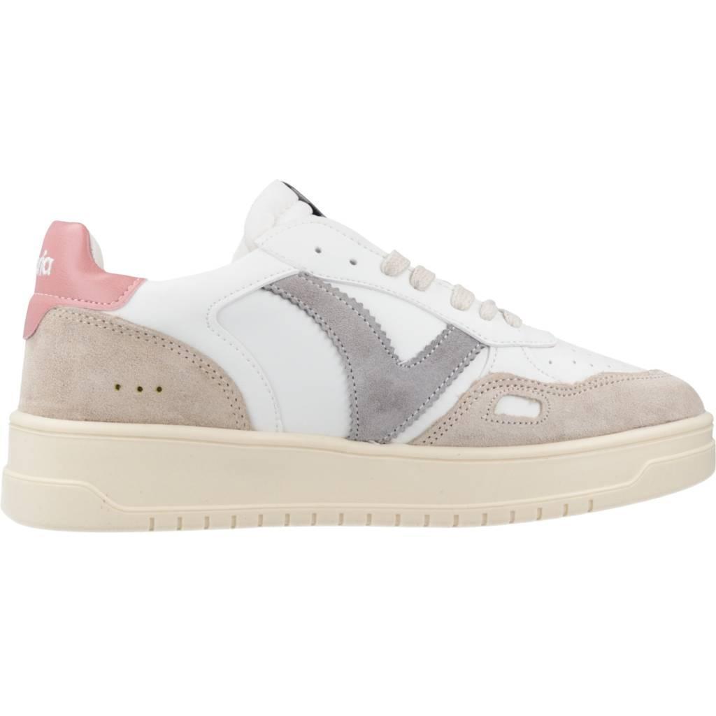 Chaussures Deportivas Mujer Victoria SEUL EFECTO PIEL & SERRAJE Rose 4/6