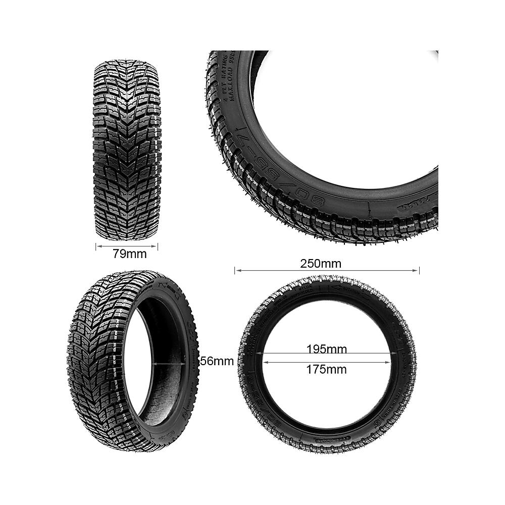 Neumático Tubeless 80/55-7 CST para Patinete Eléctrico 5/5