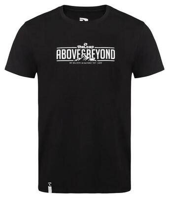 Heren t-shirt loap bred zwart