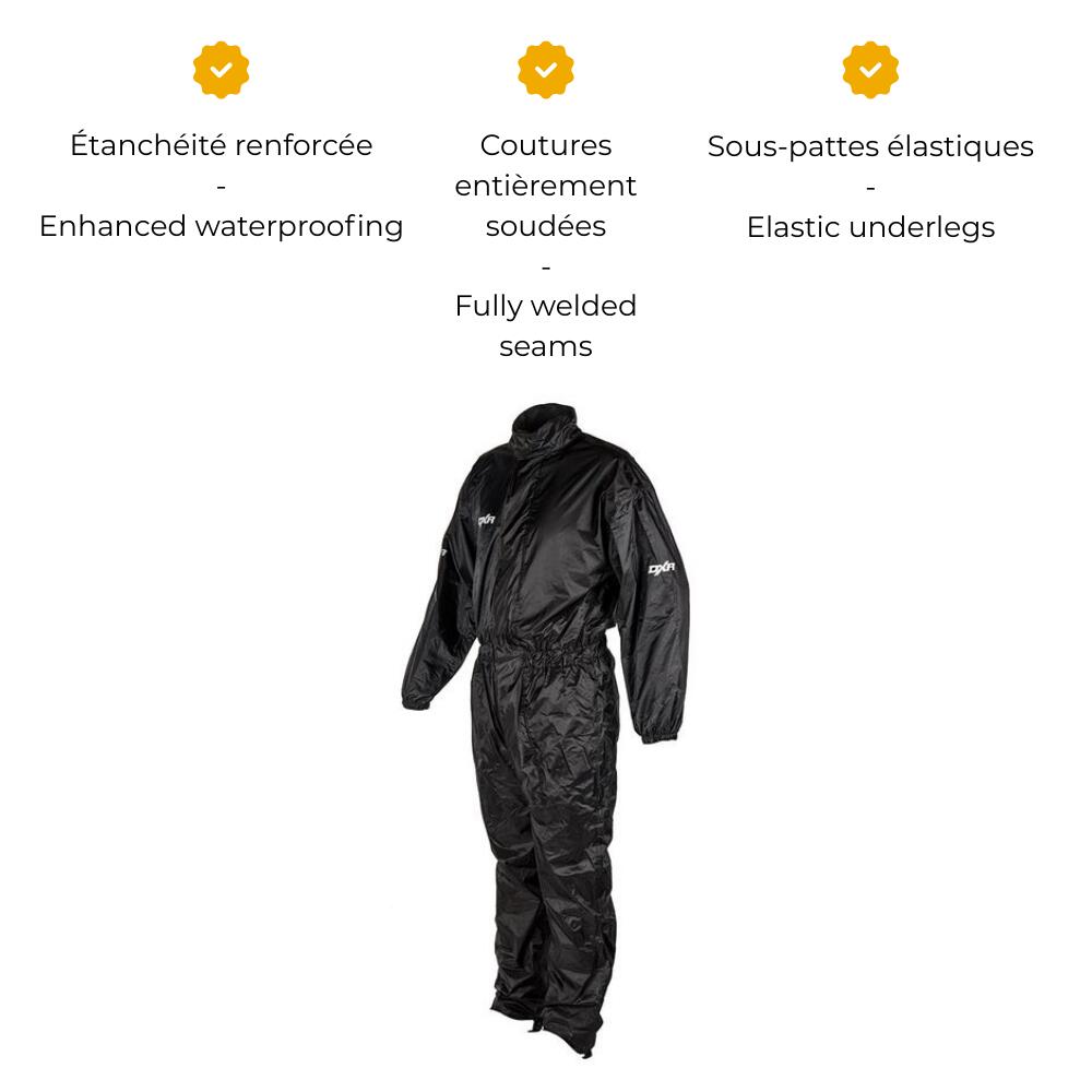 Combinaison Moto Certifiée de pluie FENDER MOTOBLOUZ 3/7