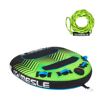 Pack Bouée Tractée Vapor avec Corde 2 Personnes Gonflable Bateau & Jet Ski