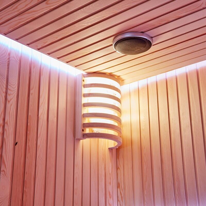 Sauna d'angle Boreal® Evasion Baltik - 240x200x210 cm 3/7