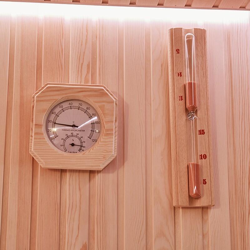 Sauna d'angle Boreal® Evasion Baltik - 240x200x210 cm 7/7