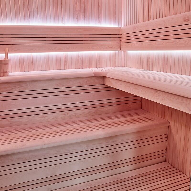 Sauna d'angle Boreal® Evasion Baltik - 240x200x210 cm 5/7