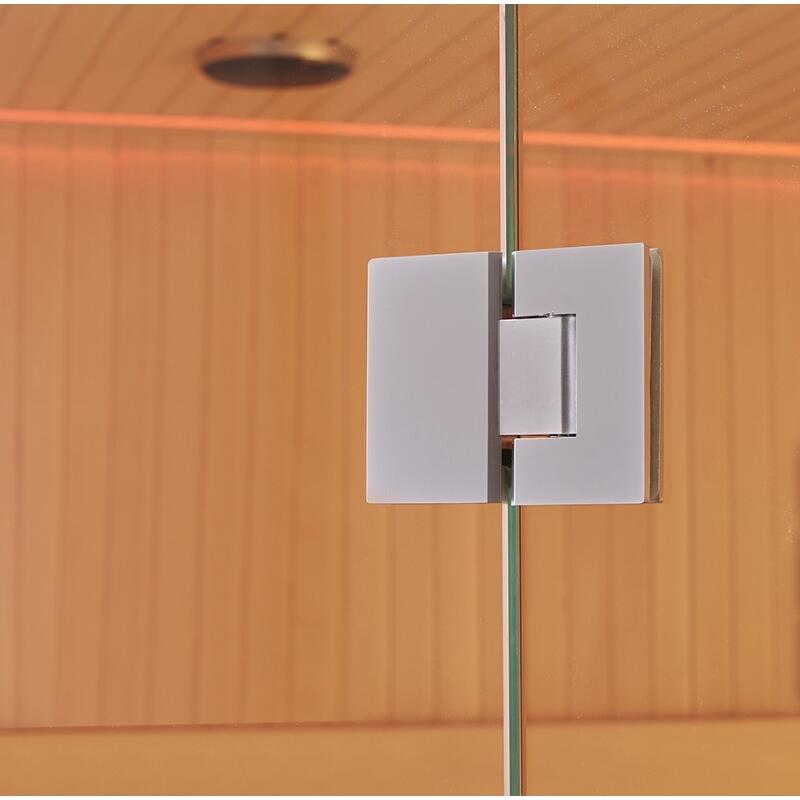 Sauna d'angle Boreal® Evasion Club PRO 214C - 5 à 7 places - 214*214*210 7/7