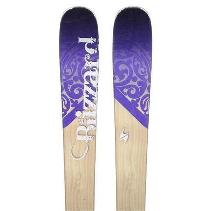 RECONDITIONNE - Ski Blizzard Black Pearl + Fixations